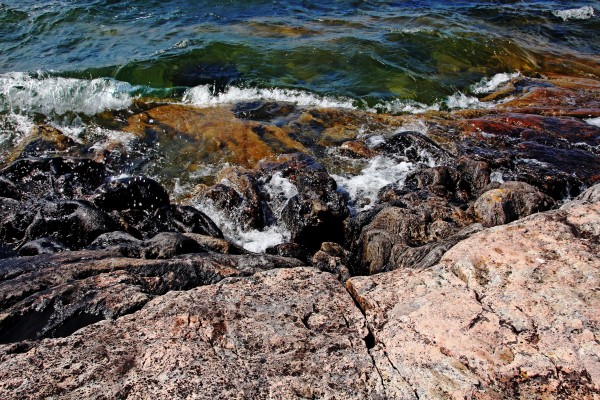 Wreck Island Shore II by Deb Oppermann